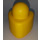 LEGO Yellow Primo Brick 1 x x1 x 1 Triangle (44592)