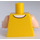 LEGO Geel Prinses Morbucks Minifiguur Torso (973 / 76382)