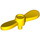 LEGO Yellow Propeller with Small Pin (54568)