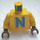 LEGO Gelb Quicky the Nesquik Bunny Torso (973)