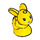 LEGO Jaune lapin Bébé avec Metallic Medium Lavande Nez (78466 / 78469)