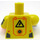 LEGO Amarillo Robot Repair Tech Torso (con 1 Barra Mano) (973)