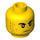 LEGO Yellow Roman Gladiator Minifigure Head (Recessed Solid Stud) (3626 / 32637)