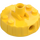 LEGO Jaune Rond Brique 4 x 4 x 2 avec Aimant (65209)