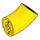 LEGO Yellow Round Brick with Elbow (Shorter) (1986 / 65473)