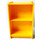 LEGO Amarillo Scala Cabinet / Bookshelf 6 x 3 x 7 2/3 (6875)