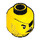 LEGO Yellow Scallywag Pirate Minifigure Head (Recessed Solid Stud) (3626 / 28107)