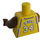 LEGO Yellow Shaquille O&#039;Neal, Los Angeles Lakers Torso