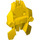 LEGO Yellow Shell 5 x 7 x 2 with Axle (87820)