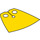 LEGO Gelb Kurz Umhang mit Shiny Fabric (29453)