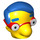 LEGO Yellow Simpson Milhouse Head (16802)