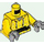 LEGO Amarillo Sing Bot Torso (973)