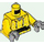 LEGO Yellow Sing Bot Torso (973)
