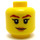 LEGO Yellow Skylor Minifigure Head (Recessed Solid Stud) (3626 / 39327)