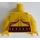 LEGO Jaune Sleven Minifigurine Torse (973 / 76382)