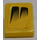 LEGO Yellow Slope 1 x 1 (31°) with 2 Air Inlets Model Left Side Sticker (50746)