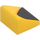 LEGO Yellow Slope 1 x 1 (31°) with Black Triangle (35338)