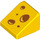 LEGO Jaune Pente 1 x 1 (31°) avec Cheese des trous (35338 / 77573)