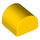 LEGO Yellow Slope 1 x 1 Curved (49307)