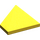 LEGO Jaune Pente 1 x 2 (45°) Tripler avec barre intérieure (3048)