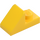 LEGO Yellow Slope 1 x 2 (45°) with Plate (15672 / 92946)