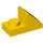 LEGO Yellow Slope 1 x 2 (45°) with Plate (15672 / 92946)