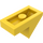 LEGO Jaune Pente 1 x 2 (45°) avec assiette (15672 / 92946)