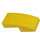 LEGO Yellow Slope 1 x 2 Curved (11477)