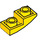 LEGO Geel Helling 1 x 2 Gebogen Omgekeerd (24201)
