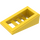 LEGO Yellow Slope 1 x 2 x 0.7 (18°) with Grille (61409)