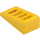 LEGO Yellow Slope 1 x 2 x 0.7 (18°) with Grille (61409)