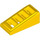 LEGO Yellow Slope 1 x 2 x 0.7 (18°) with Grille (61409)