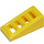 LEGO Yellow Slope 1 x 2 x 0.7 (18°) with Grille (61409)