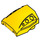 LEGO Yellow Slope 1 x 2 x 2 Curved with Dimples (44675)