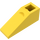 LEGO Giallo Pendenza 1 x 3 (25°) Invertito (4287)