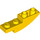 LEGO Yellow Slope 1 x 4 Curved Inverted (13547)