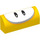 LEGO Gelb Steigung 1 x 4 Gebogen mit Augen (6191 / 101877)