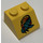 LEGO Jaune Pente 2 x 2 (45°) avec Naboo Bleu Poisson (3039)