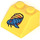 LEGO Geel Helling 2 x 2 (45°) met Naboo Blauw Vis (3039)