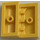 LEGO Yellow Slope 2 x 2 Curved (15068)