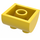 LEGO Geel Helling 2 x 2 Gebogen met 2 Studs Aan Top (30165)