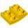 LEGO Gelb Steigung 2 x 2 x 0.7 Gebogen Invertiert (32803)