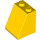 LEGO Amarillo Con pendiente 2 x 2 x 2 (65°) con tubo inferior (3678)