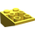 LEGO Jaune Pente 2 x 3 (25°) Inversé sans raccords entre les tenons (3747)