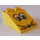 LEGO Yellow Slope 2 x 3 (25°) with Mouse Face with Rough Surface (81598 / 82244)