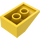 LEGO Yellow Slope 2 x 3 (25°) with Rough Surface (3298)