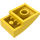 LEGO Geel Helling 2 x 3 Gebogen (24309)