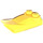 LEGO Yellow Slope 2 x 3 x 0.7 Curved with Wing (47456 / 55015)