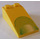 LEGO Yellow Slope 2 x 4 (18°) with Green Half-Circles (30363)