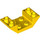 LEGO Amarillo Con pendiente 2 x 4 (45°) Doble Invertido con Open Centro (4871)